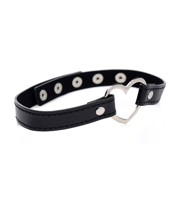 Donkere Hart - Chrome Heart Zwarte Choker