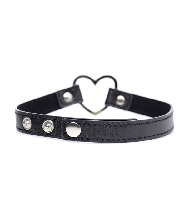 Donkere Hart - Chrome Heart Zwarte Choker
