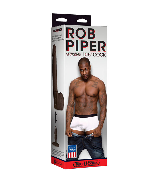 Doc Johnson Rob Piper - Realistic ULTRASKYN Dildo - 10 / 26 cm