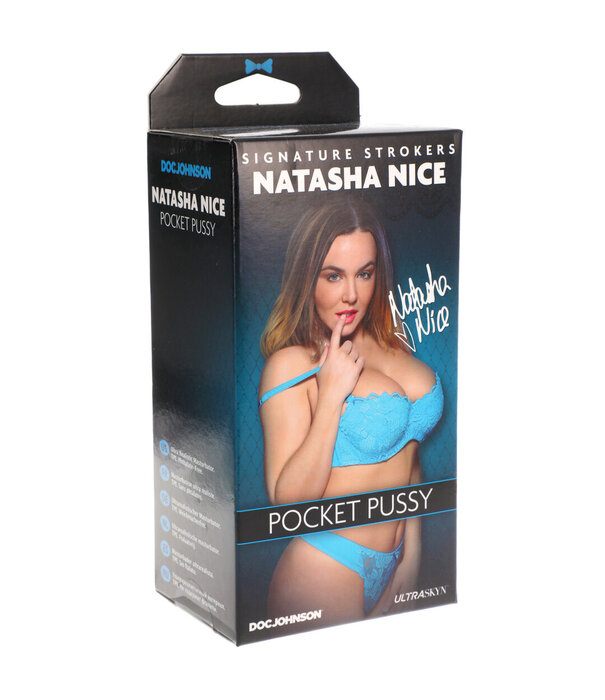 Doc Johnson Natasha Nice - ULTRASKYN Pocket Pussy Masturbator