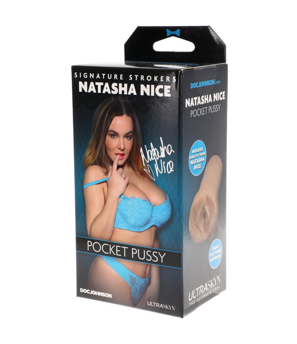 Doc Johnson Natasha Nice - ULTRASKYN Pocket Pussy Masturbator