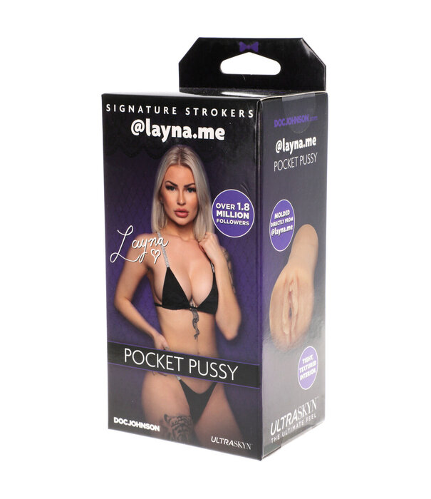Doc Johnson GOSM - ULTRASKYN Pocket Pussy Masturbator