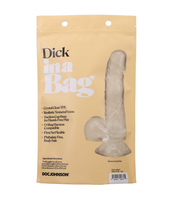 Doc Johnson Dildo - 6'' / 15 cm