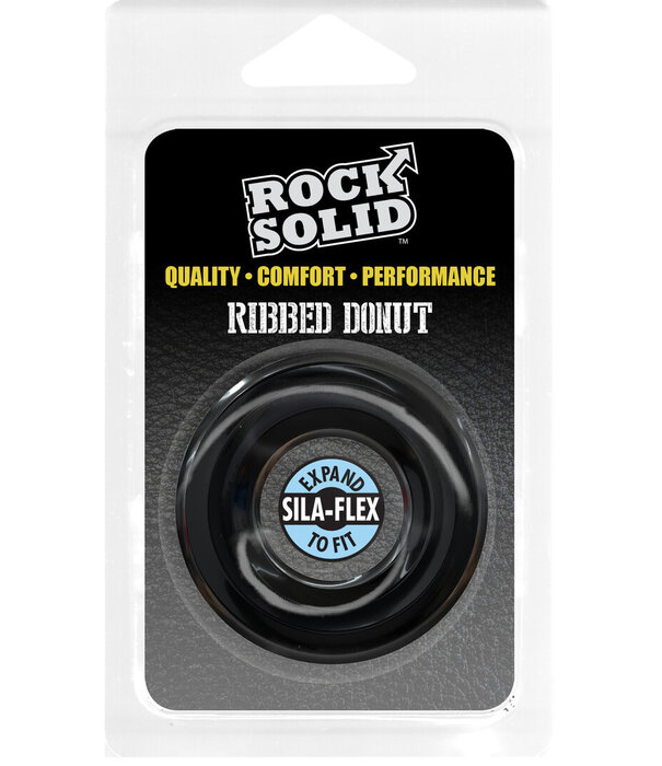 Doc Johnson Ribbed Donut - Cockring