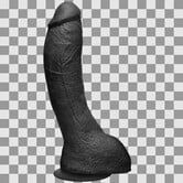 De Perfecte P-Spot Cock - 9.5 / 24 cm - Zwart