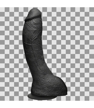 De Perfecte P-Spot Cock - 9.5 / 24 cm - Zwart