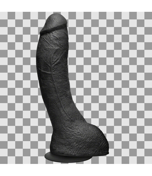 Doc Johnson De Perfecte P-Spot Cock - 9.5 / 24 cm - Zwart