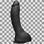De Perfecte P-Spot Cock - 9.5 / 24 cm - Zwart