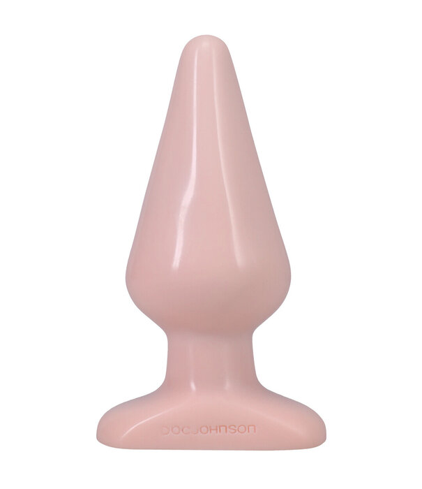 Doc Johnson The Classic - Butt Plug - Large - Cream