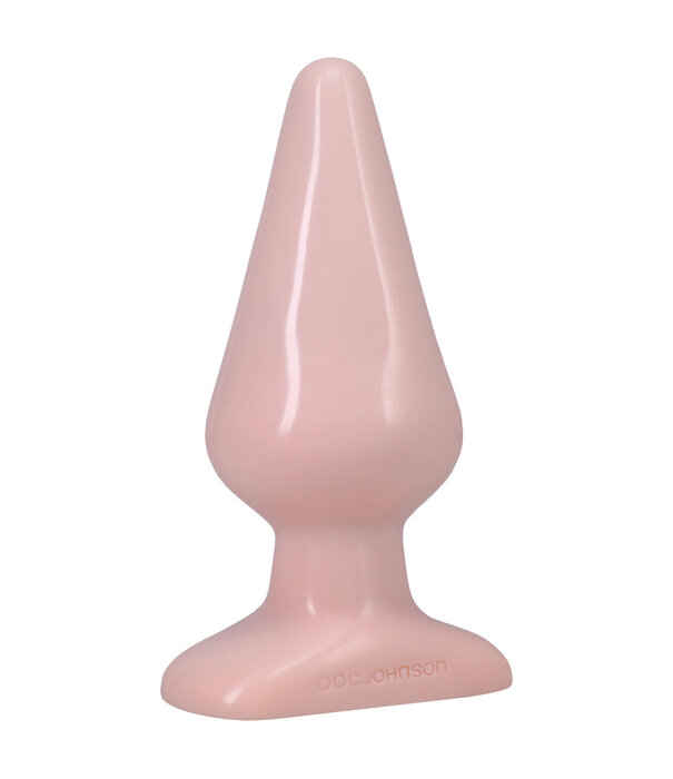 Doc Johnson The Classic - Butt Plug - Large - Cream