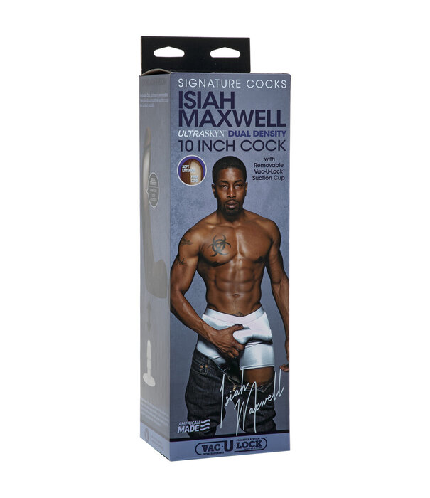 Doc Johnson Isiah Maxwell - Realistic ULTRASKYN Dildo - 10 / 25 cm