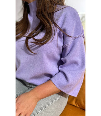 Ambika Ona - Sweater shortsleeve lilac