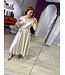 Dana - Blouse dress long beige