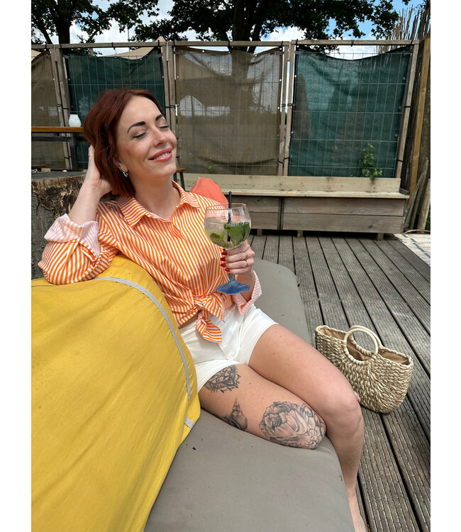 ISABEL - Blouse orange