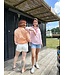 Redial STELLA - Shorts denim white