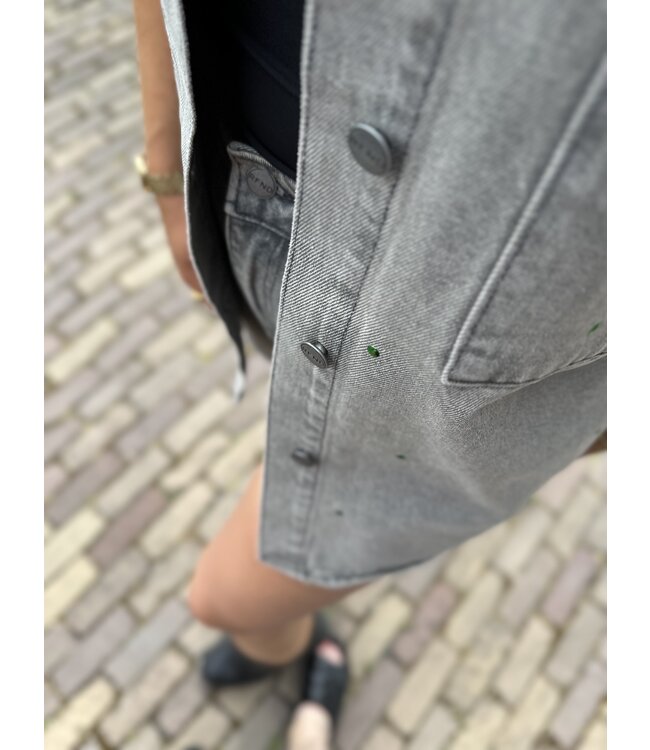 DIDI - Blouse denim grey