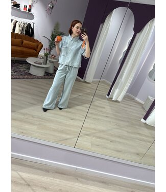 Catwalk Junkie ZOLA - Pants denim joggers light blue