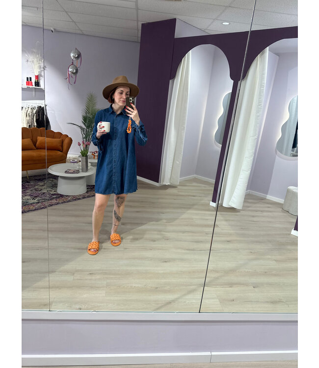 MICKY - Dress denim blue