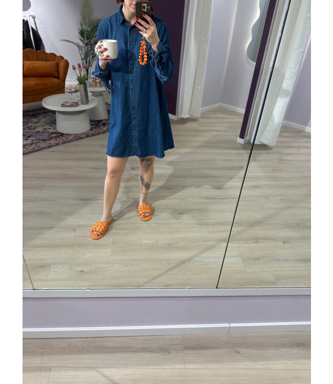 MICKY - Dress denim blue