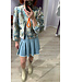 NENA - Skirt denim light blue