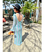 MOLLY - Dress knitted blue