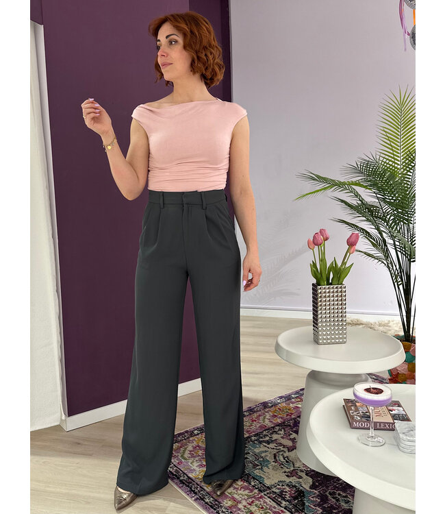 RACHEL - Off shoulder top pink