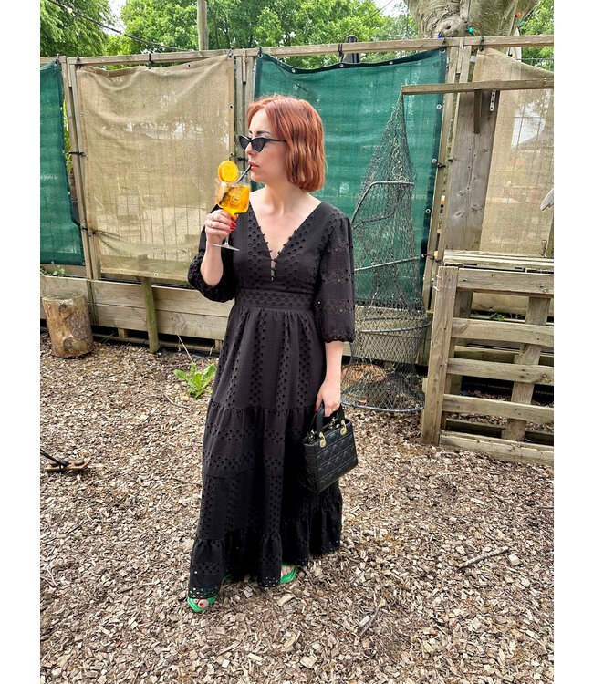 CINDY - Dress black