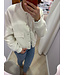 Daphnea MIA - Bomber jacket white