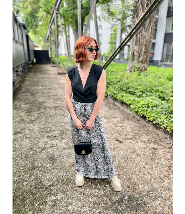 JASMIJN - Skirt zebra