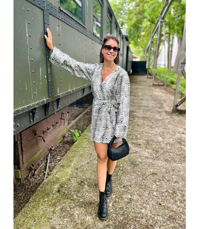 LISELLE - Dress zebra