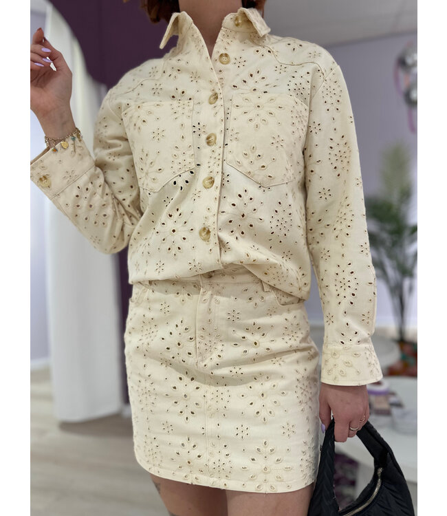 GINGER - Skirt vanilla