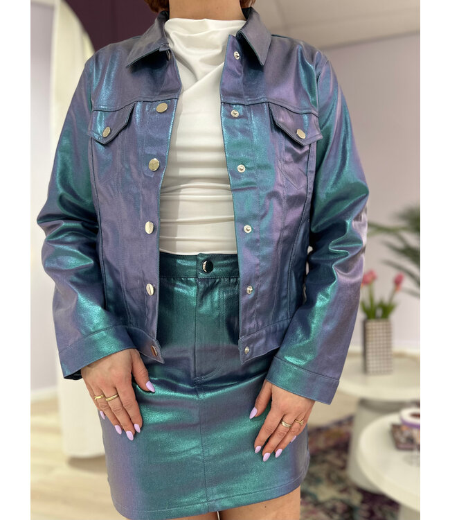 PIEN - Skirt metallic