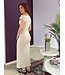RACHEL - Off shoulder dress cream