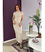 RACHEL - Off shoulder dress cream