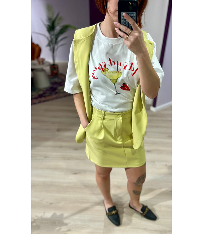 AICHA - Gilet lime