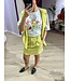 AICHA - Skirt lime