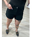 CATO - Shorts denim black