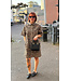 NOXI - Dress denim leopard
