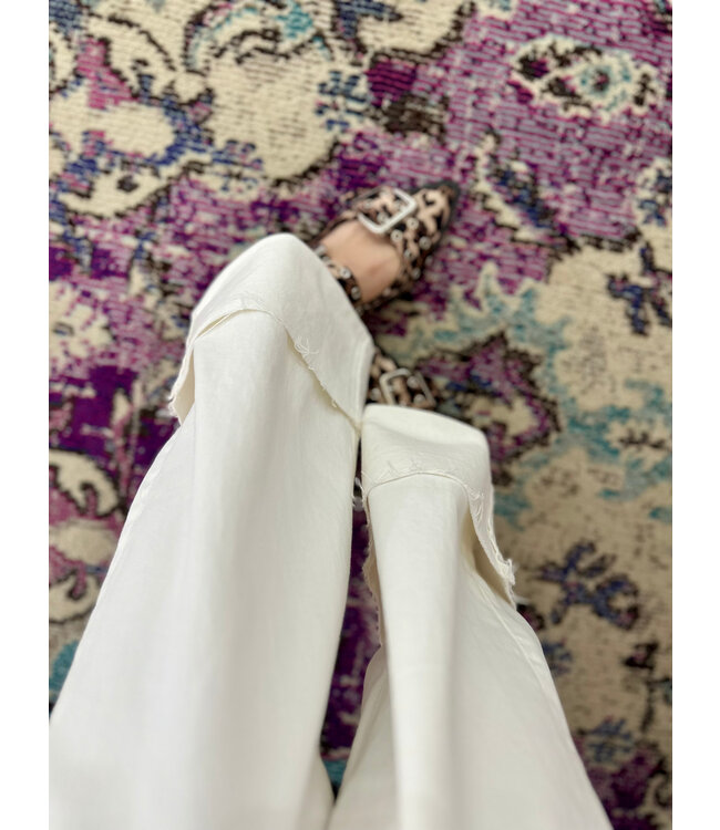 JUNE - Denim off white