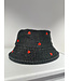 Bucket hat hearts