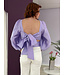NALA - Top satin lilac