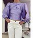 NALA - Top satin lilac