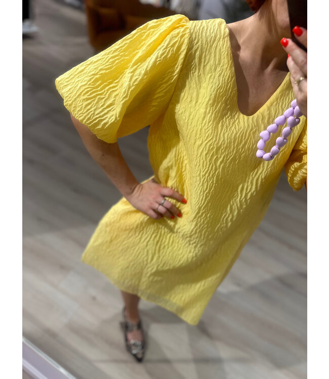 FRANKIE - Dress yellow