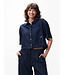 MAAN - Blouse denim dark blue