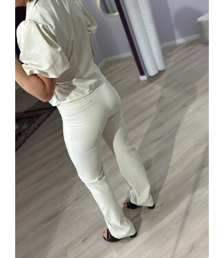 Eight Paris FEMM - Pantalon beige