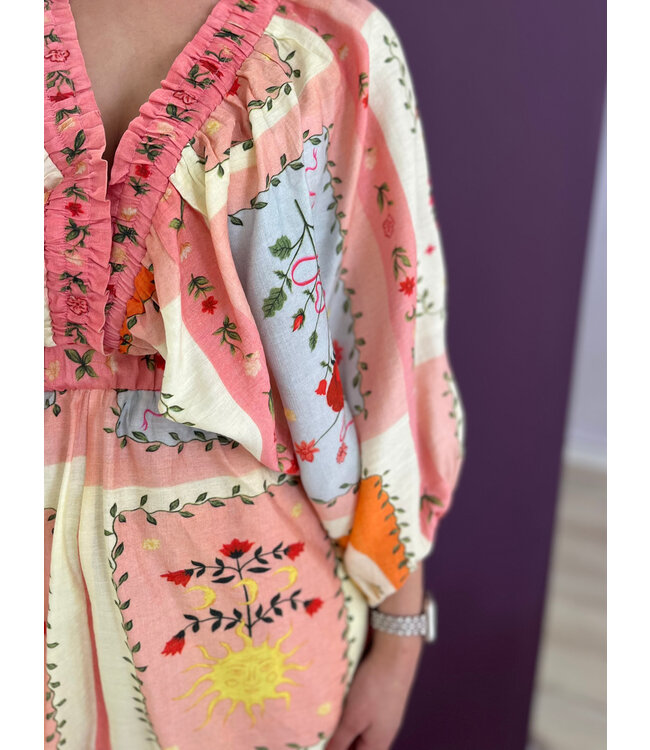 ALISSA - Playsuit pink