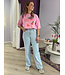 Redial KAYA - Denim light blue striped
