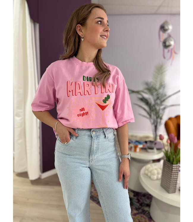 LIVA - Tee martini pink