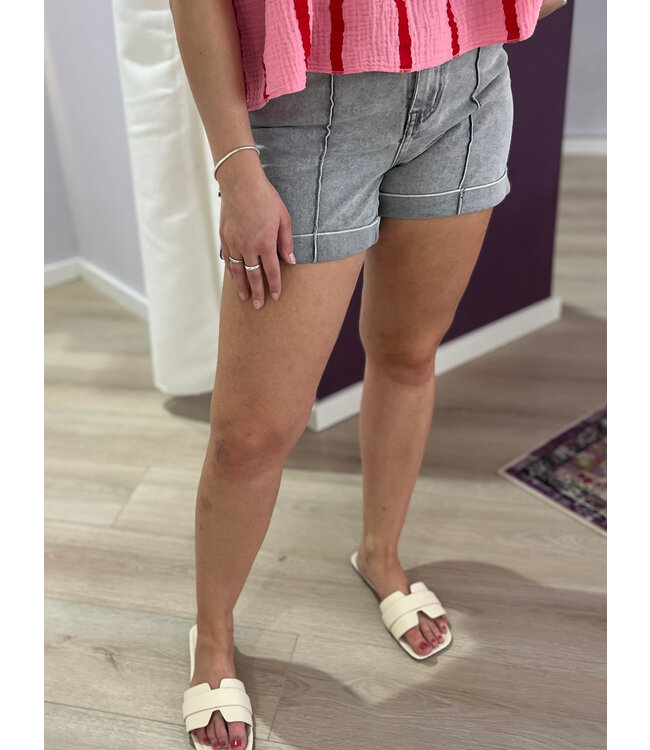 ROCKY - Shorts denim grey