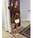 STORMY - Dress brown